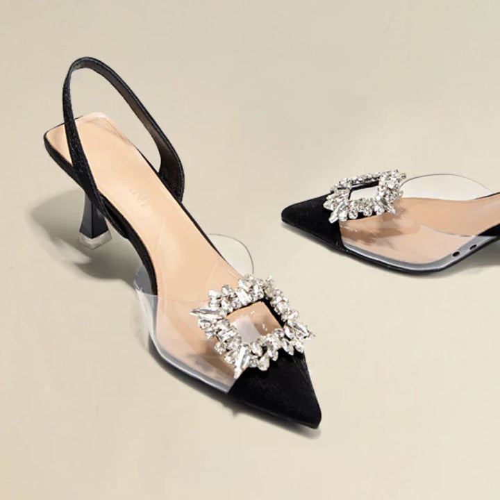Roxy | Sophisticated Sparkle Pointed Heels