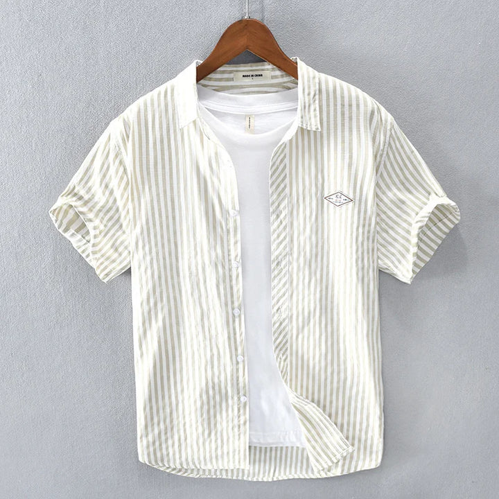 Cade | Casual Striped Shirt