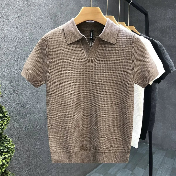 Alden | Knit Polo
