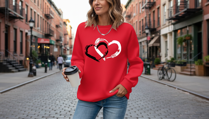Sharyn | Elegant Heart Sweater