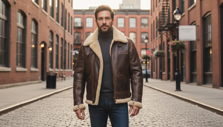 Steve | Classic Pilot Jacket