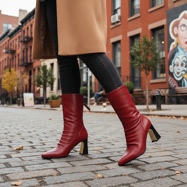 Orla | Stylish Pointed Heel Boots