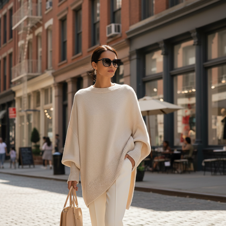 Mandy | Effortless Elegance Oversized Poncho