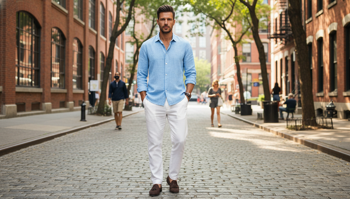 Nathan | Stylish Casual Button-Up Shirt