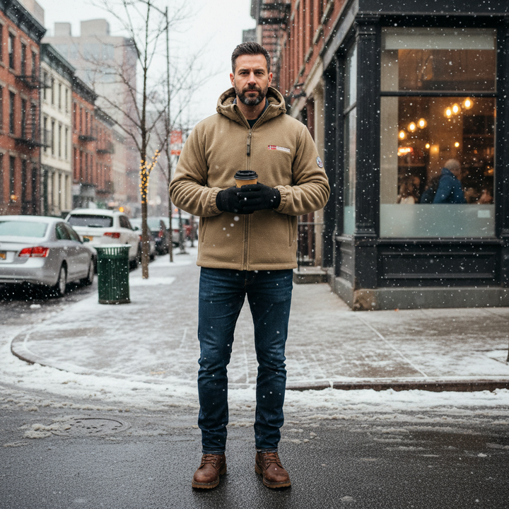 Nathaniel | Thermal Fleece Winter Jacket