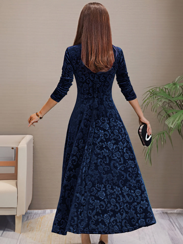 Nancy | Velvet Elegance Dress