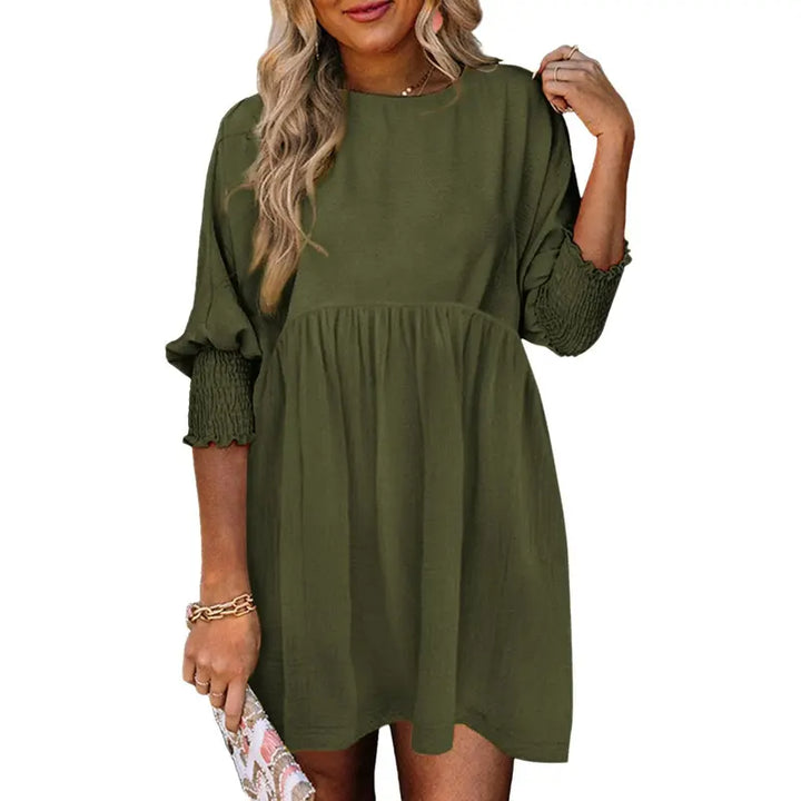 Kylie | Casual Flowy Tunic Mini Dress