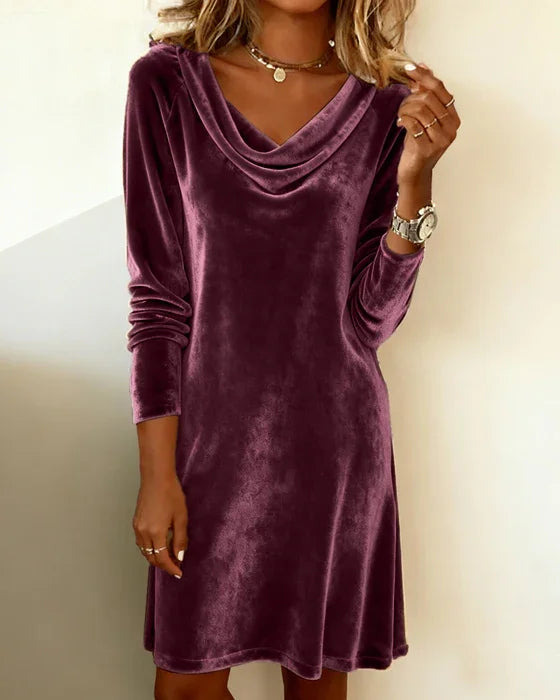 Luna | Luxury Velvet Dress