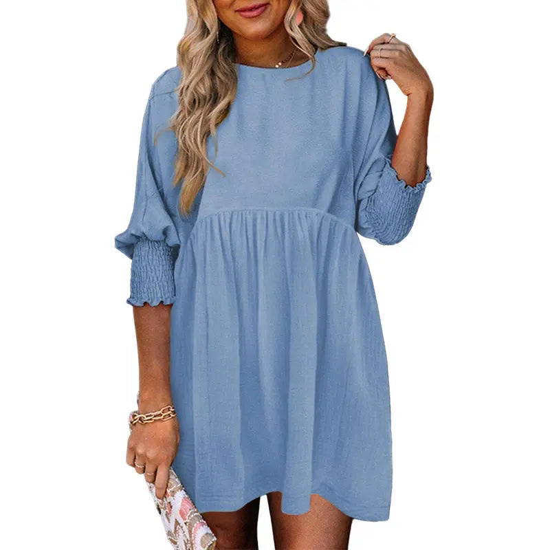 Kylie | Casual Flowy Tunic Mini Dress