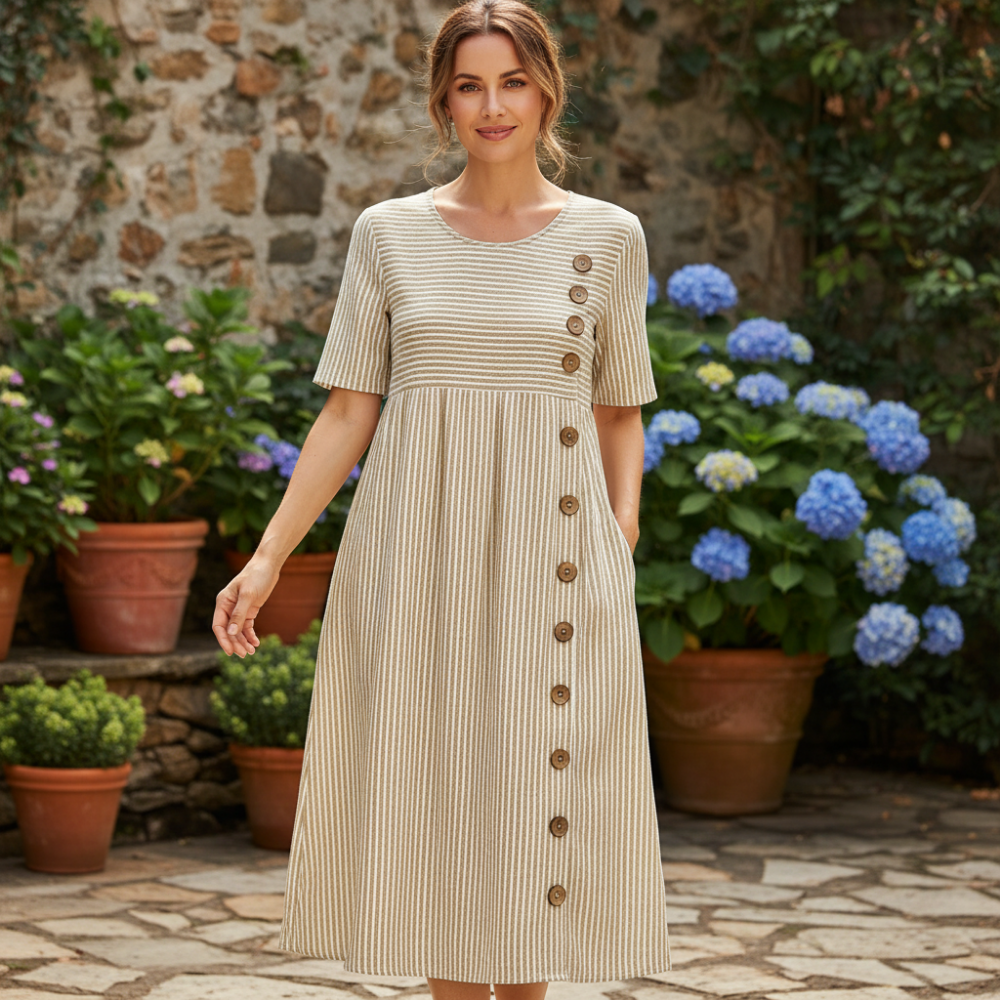 Sofia | Striped Summer Dress