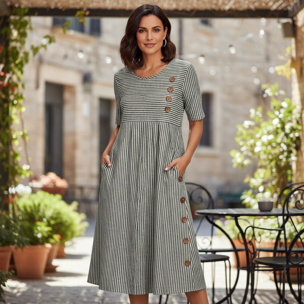 Sofia | Striped Summer Dress