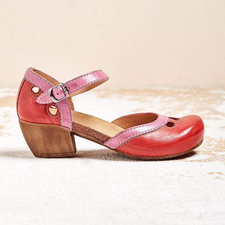 Charlotte | Orthopedic Low Heel Flat Sandals
