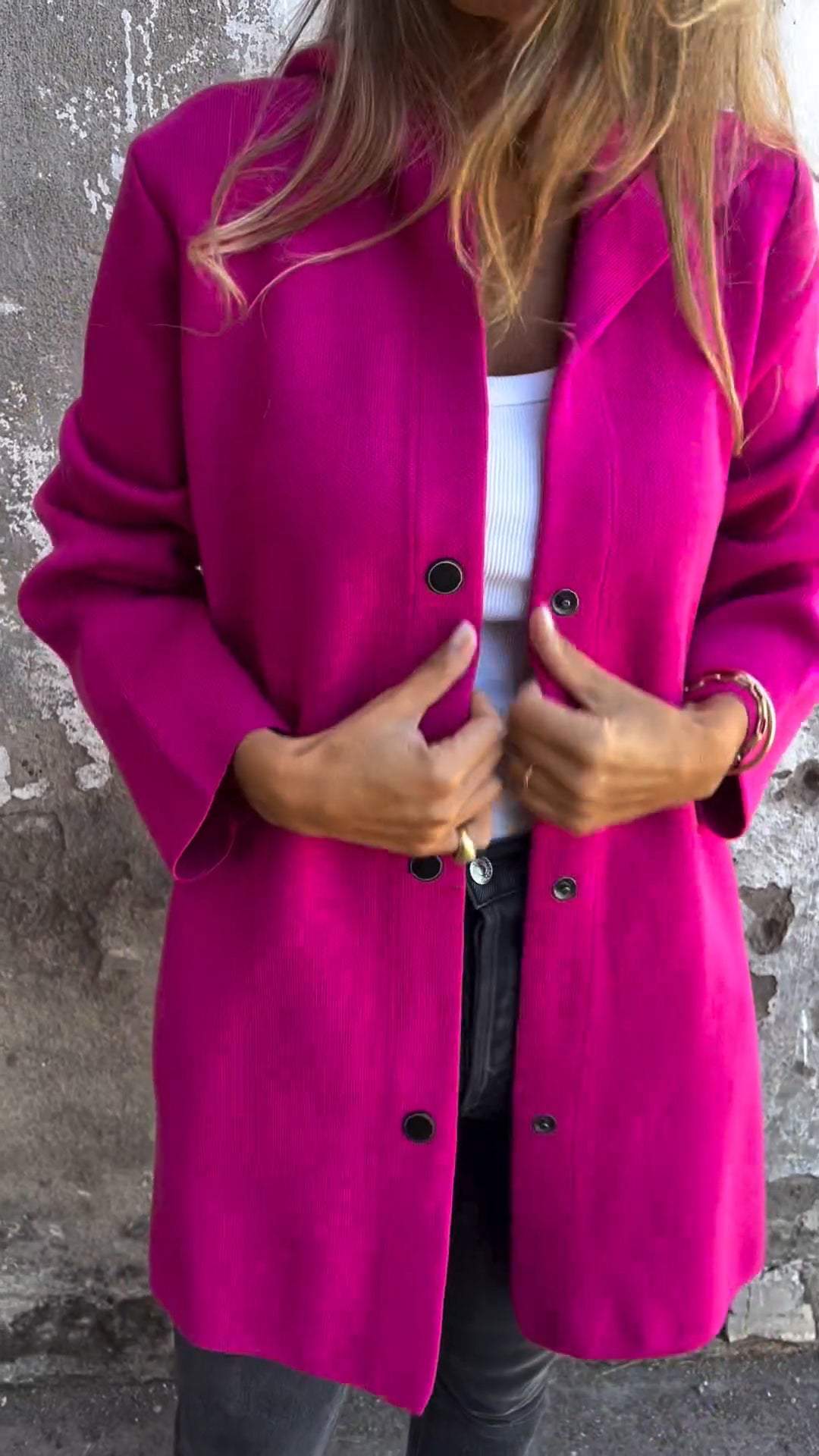 Celia | Cozy Button-Up Jacket