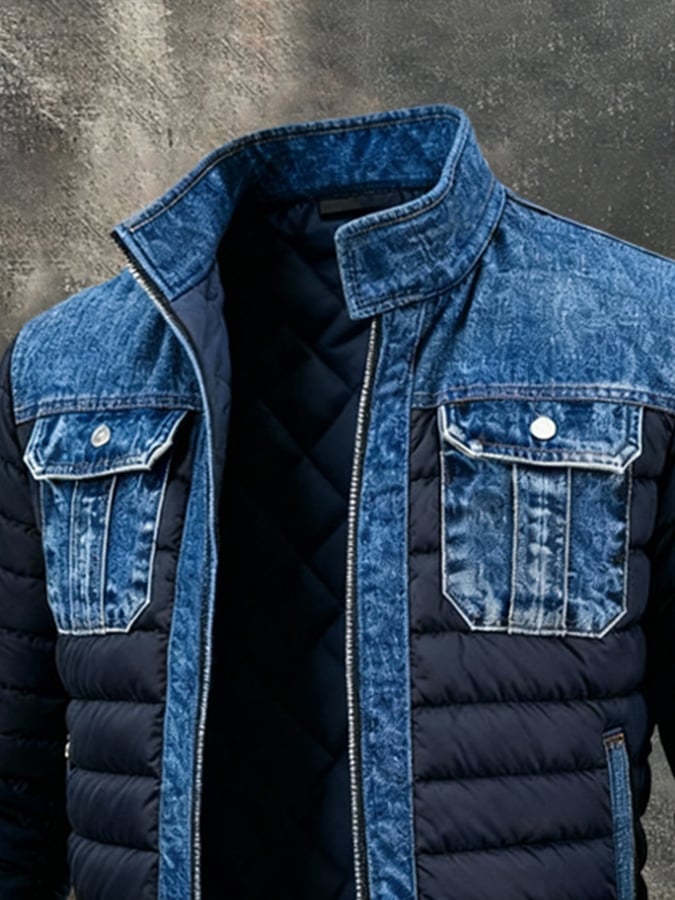 Leo | Classic Double Denim Jacket