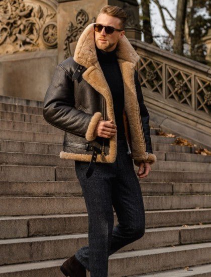 Chris | Premium Shearling-Style Jacket