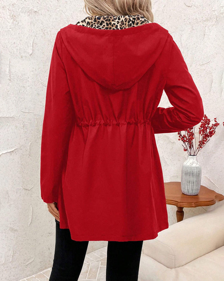 Cleo | Reversible Leopard Print Coat