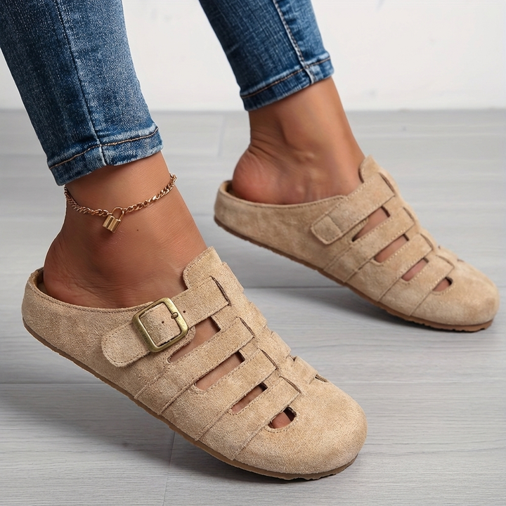 Natalie | Comfort Slip-On Mule Sandals
