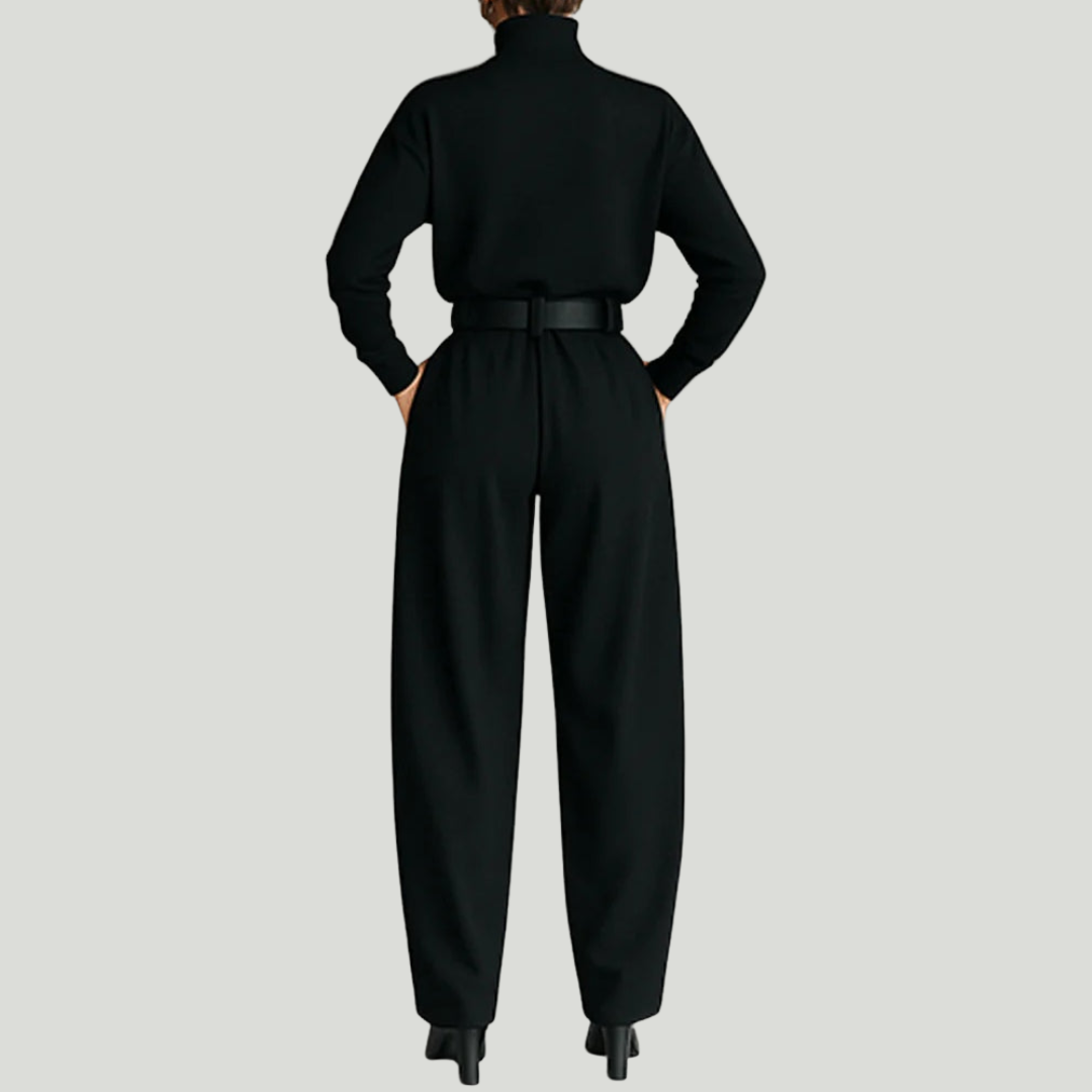 Juliet | Turtleneck & Straight Leg Pants Set