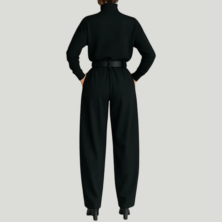 Juliet | Turtleneck & Straight Leg Pants Set
