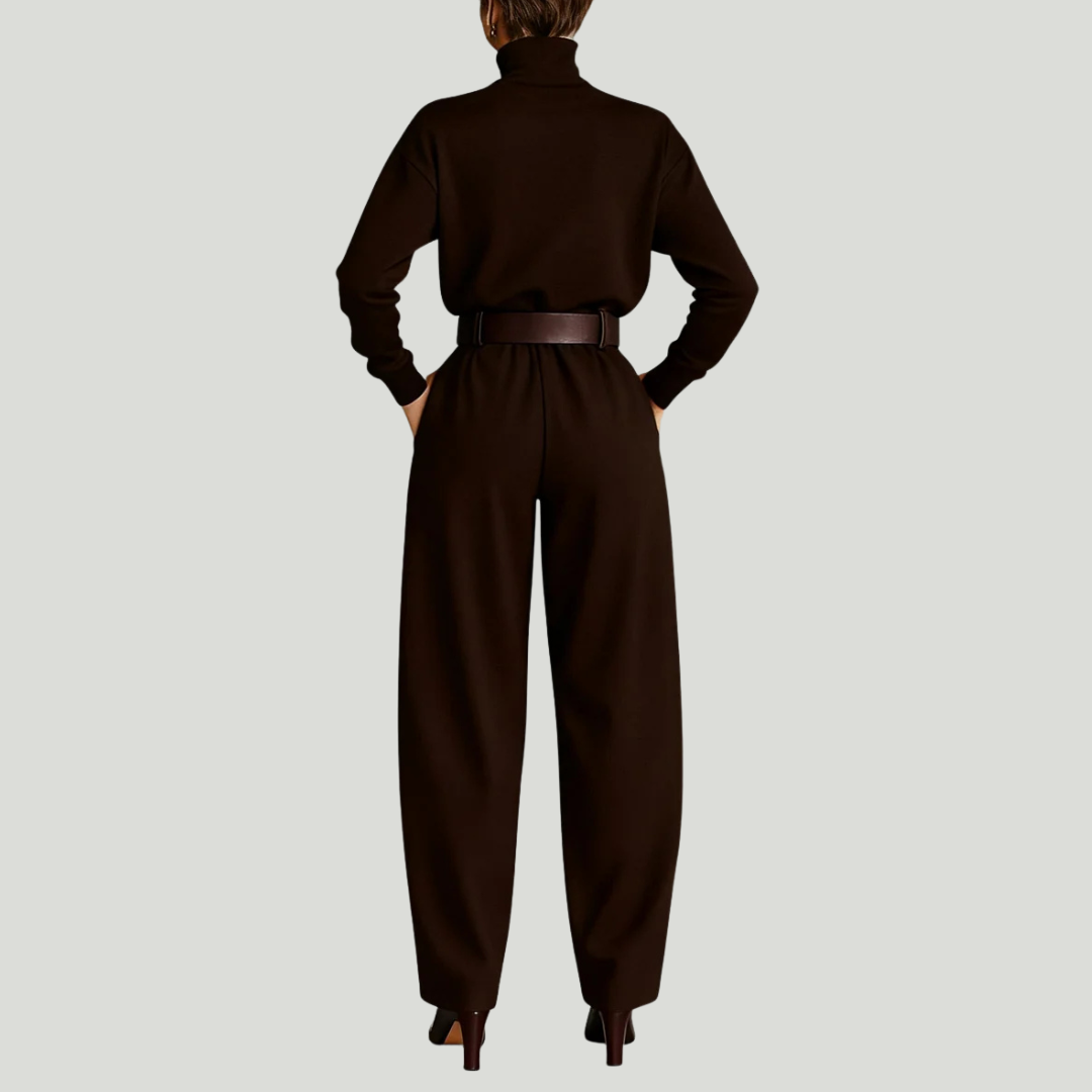 Juliet | Turtleneck & Straight Leg Pants Set