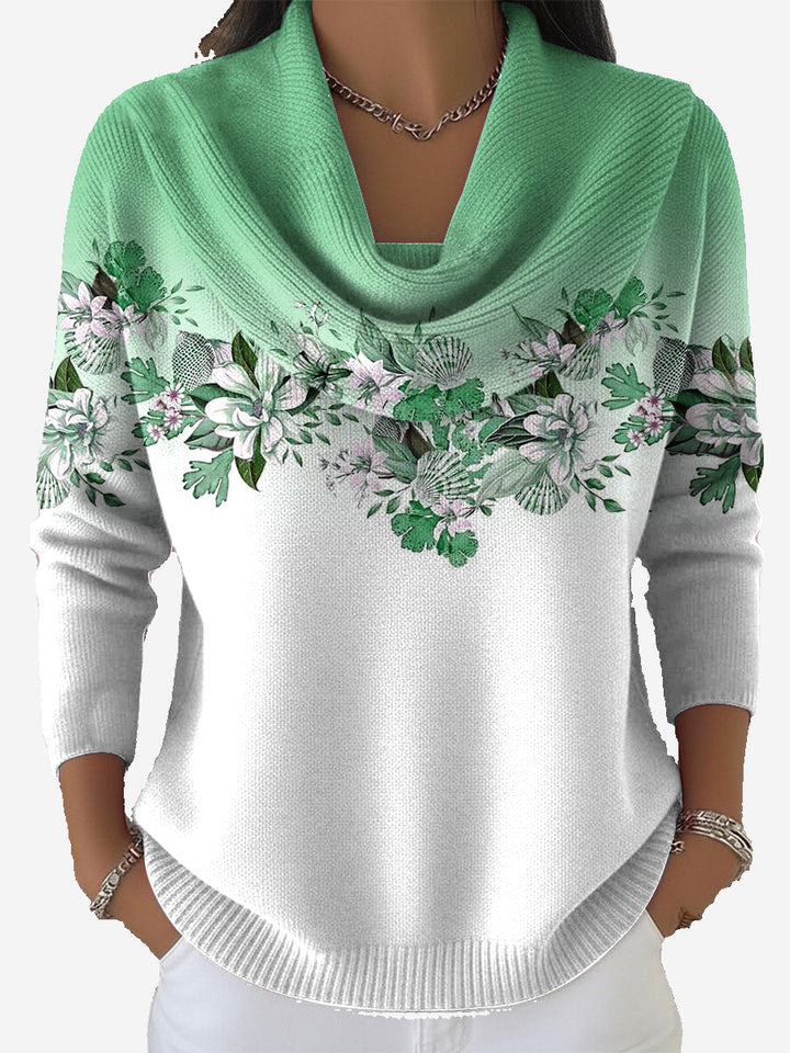 Taliah | Vintage Floral Sweater