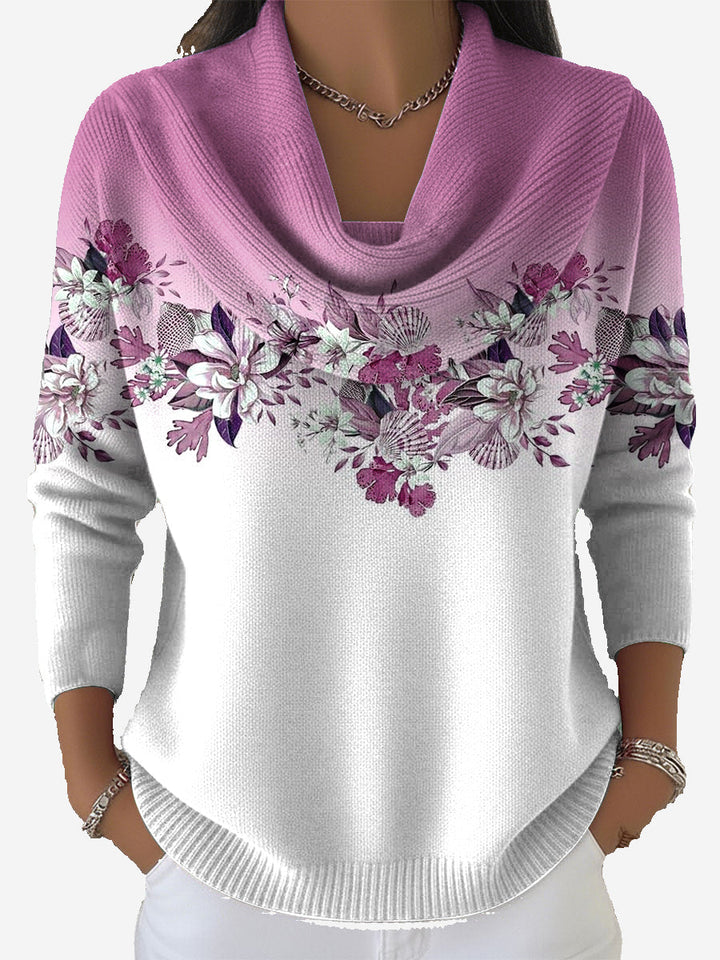 Taliah | Vintage Floral Sweater